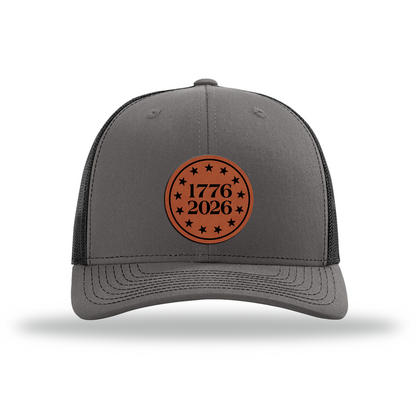 1776-2026 | Richardson 112 Leather Patch Hat