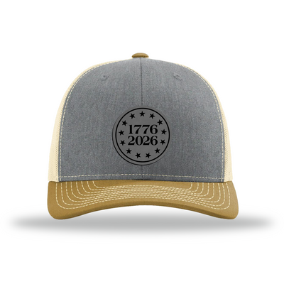 1776-2026 | Richardson 112 Leather Patch Hat