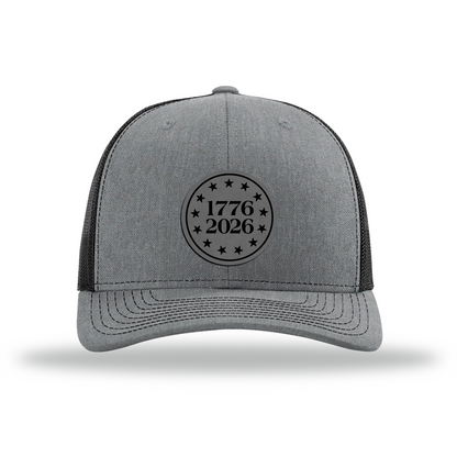 1776-2026 | Richardson 112 Leather Patch Hat