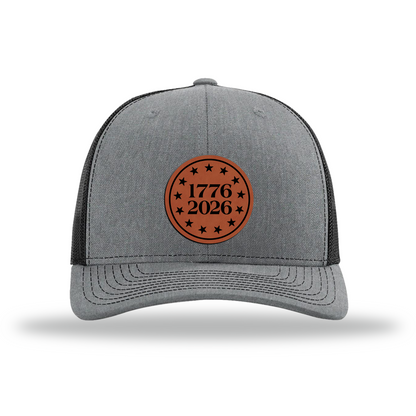 1776-2026 | Richardson 112 Leather Patch Hat