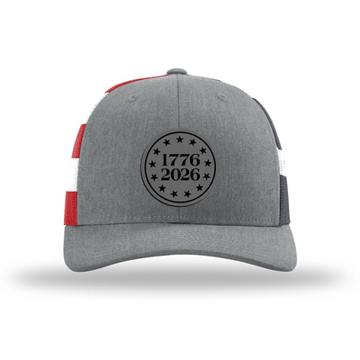 1776-2026 | Richardson 112 Leather Patch Hat