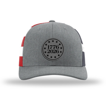 1776-2026 | Richardson 112 Leather Patch Hat