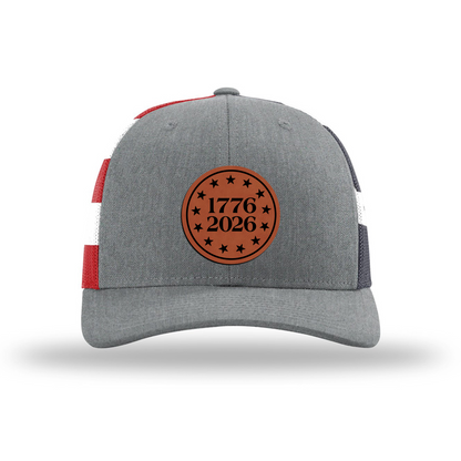 1776-2026 | Richardson 112 Leather Patch Hat