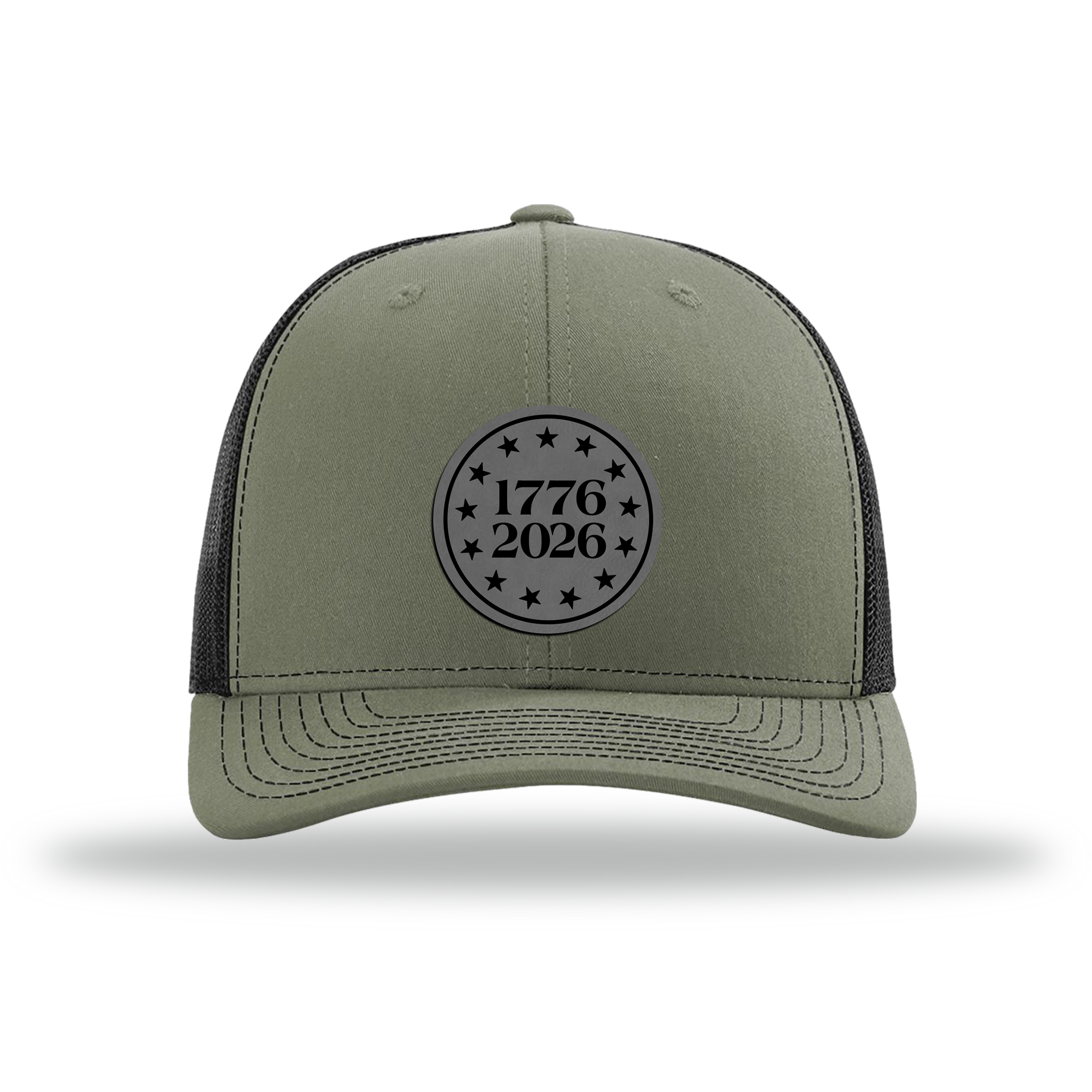 1776-2026 | Richardson 112 Leather Patch Hat