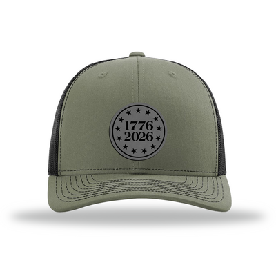 1776-2026 | Richardson 112 Leather Patch Hat