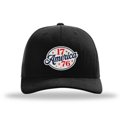 1776 America | Richardson 112 Leather Patch Hat