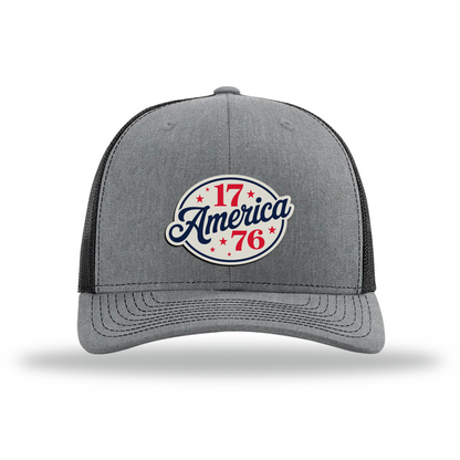 1776 America | Richardson 112 Leather Patch Hat