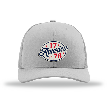 1776 America | Richardson 112 Leather Patch Hat