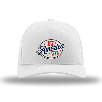1776 America | Richardson 112 Leather Patch Hat