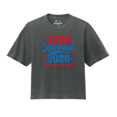 1776 America, Women’s Heavyweight Boxy Tee