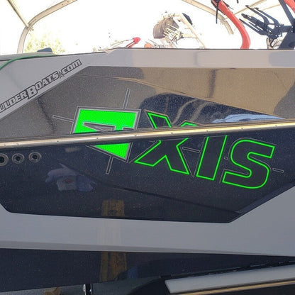 2020-2024 Axis Domed Boat Decal, Choose Your Colors