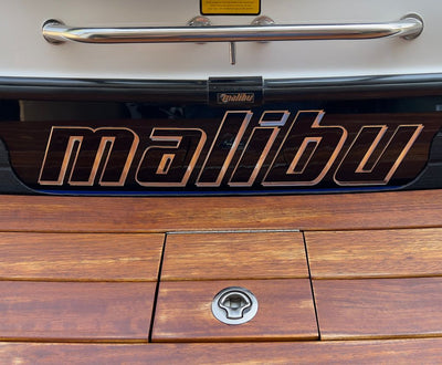2001 2002 2003 2004 2005 Malibu Domed Boat Decal  5