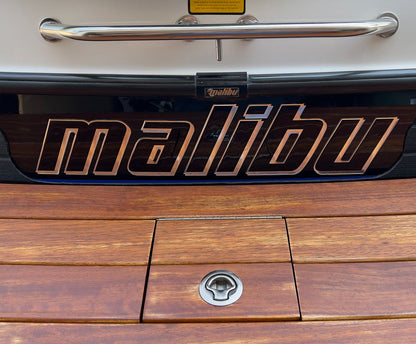 2001 2002 2003 2004 2005 Malibu Domed Boat Decal  5