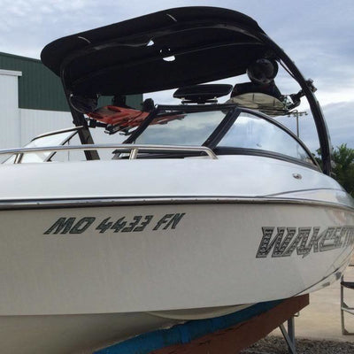 2007 2008 2009 Malibu Wakesetter Boat Registration by Domed Numbers