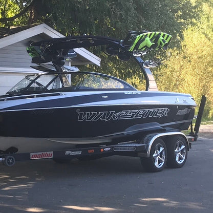 2007 Malibu Wakesetter Silver Edition Replacement Decal by Domed Numbers