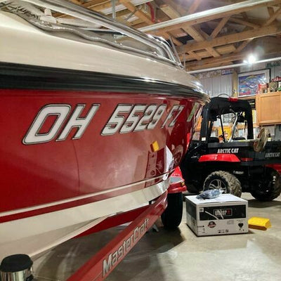 2001-2007 MasterCraft Triple Outline Domed Registration