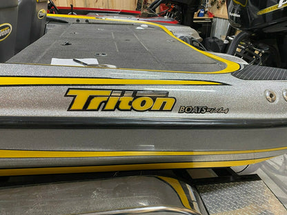 Triton Boats Domed Boat Decal