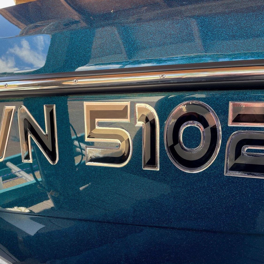 Tige Boats 3D Model Matched Registration by Domed Numbers