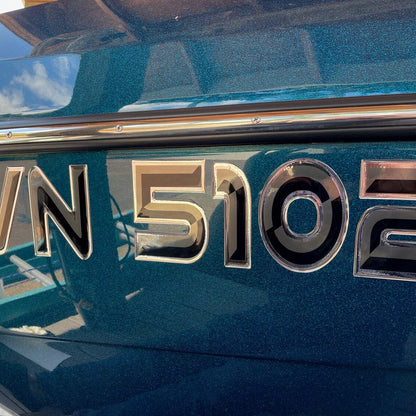Tige Boats 3D Model Matched Registration by Domed Numbers