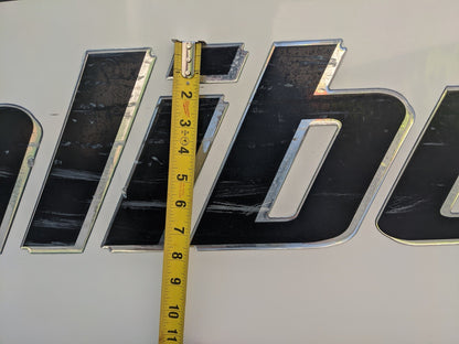 2001-2005 Malibu Domed Letter Replacement