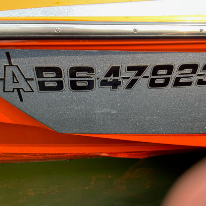 2017-2019 Axis Domed Registration, Factory Decal Matched Colors
