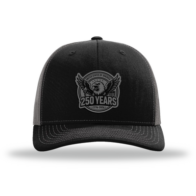 250 Eagle | Richardson 112 Leather Patch Hat
