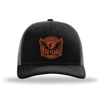 250 Eagle | Richardson 112 Leather Patch Hat