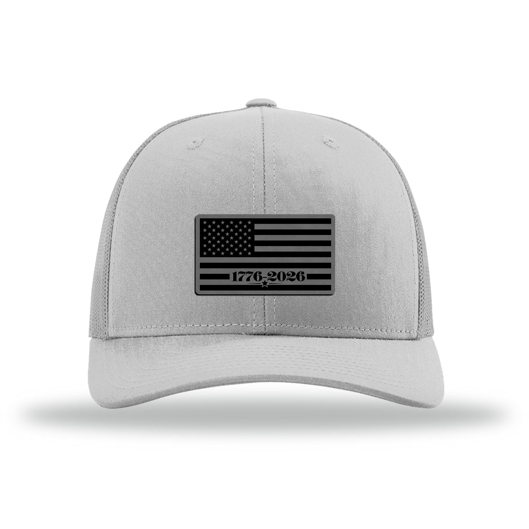 250 Flag | Richardson 112 Leather Patch Hat