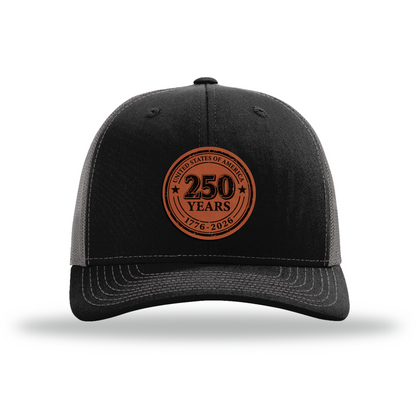250 Years | Richardson 112 Leather Patch Hat