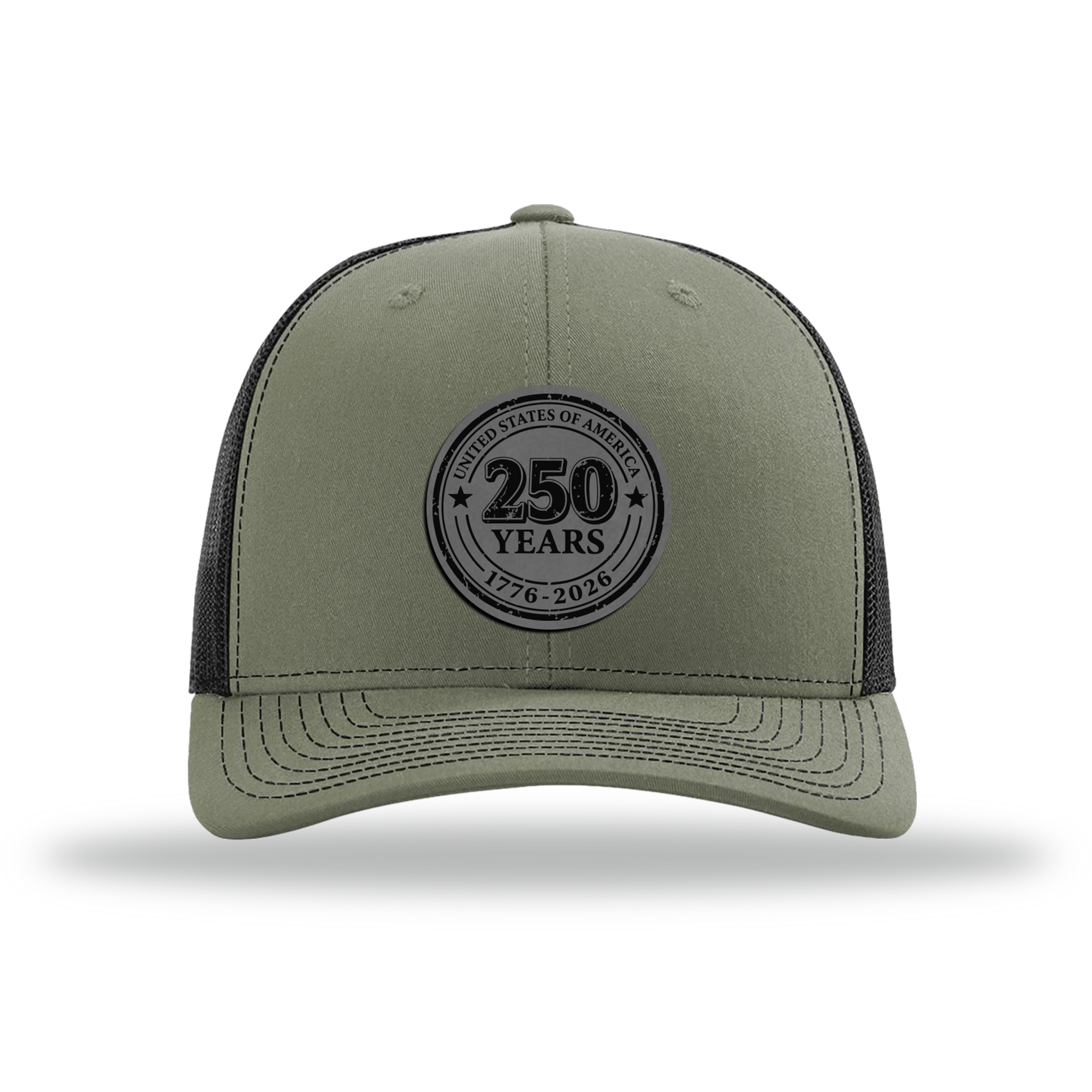 250 Years | Richardson 112 Leather Patch Hat