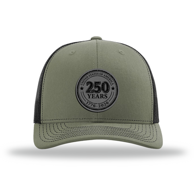 250 Years | Richardson 112 Leather Patch Hat