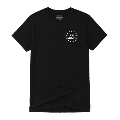 Freedom Flag, Adult Unisex Short Sleeve Tee