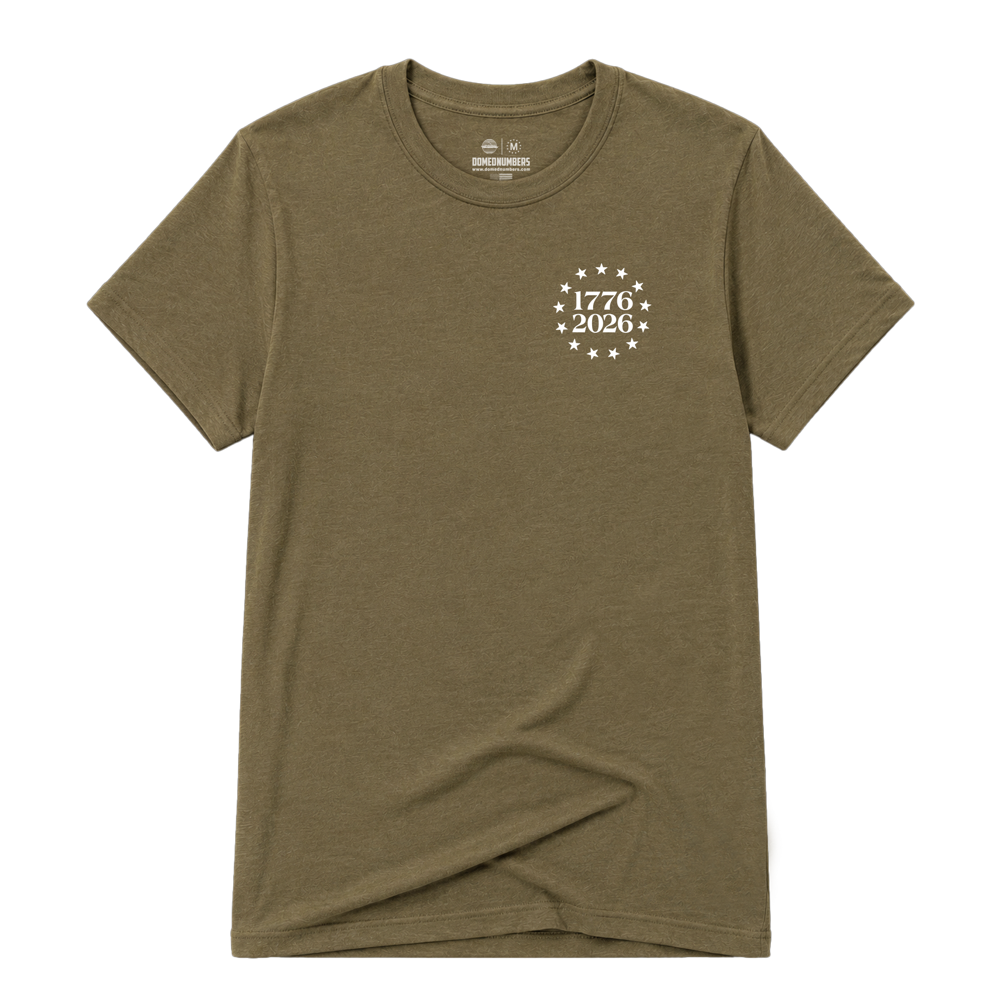 Freedom Flag, Adult Unisex Short Sleeve Tee