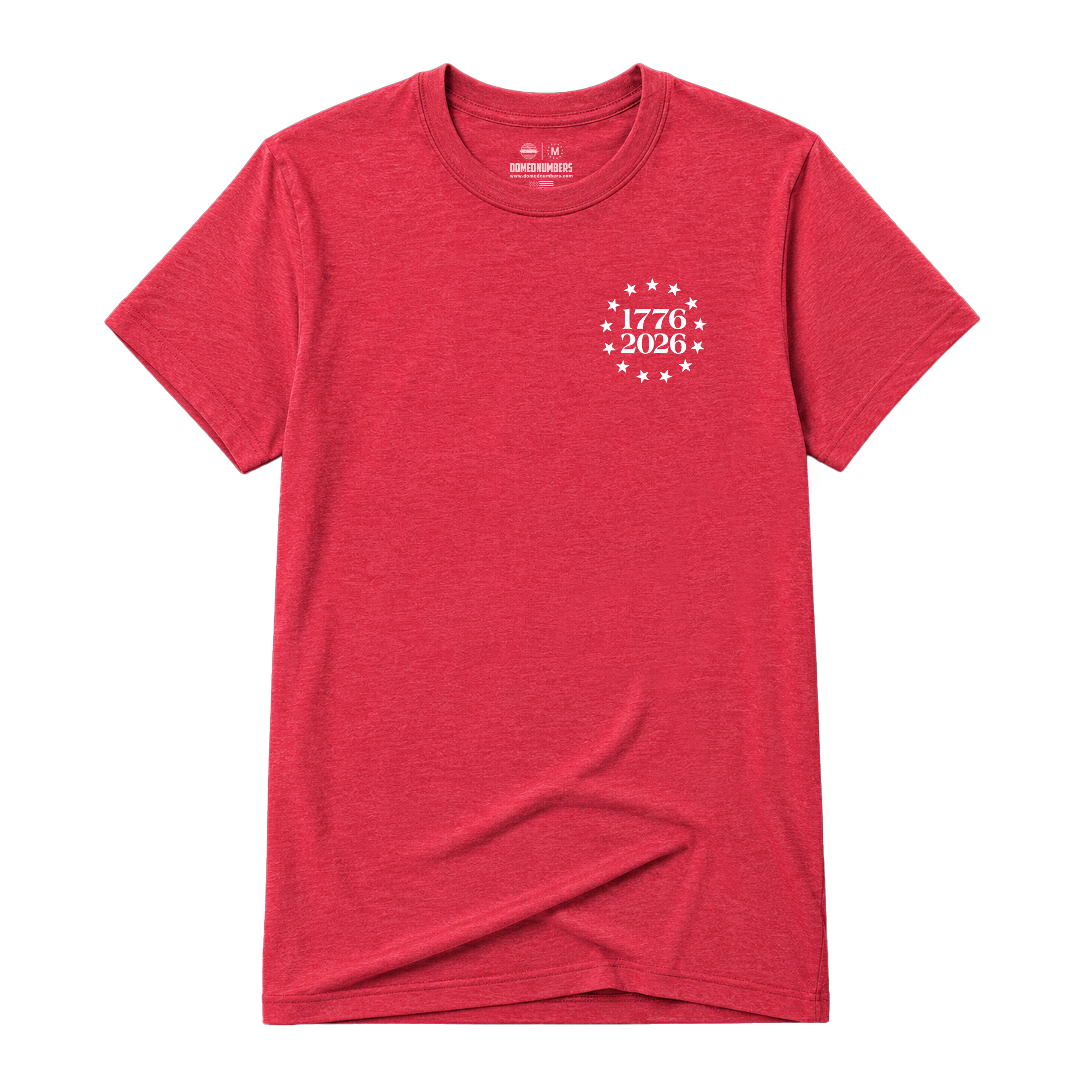 Freedom Flag, Adult Unisex Short Sleeve Tee