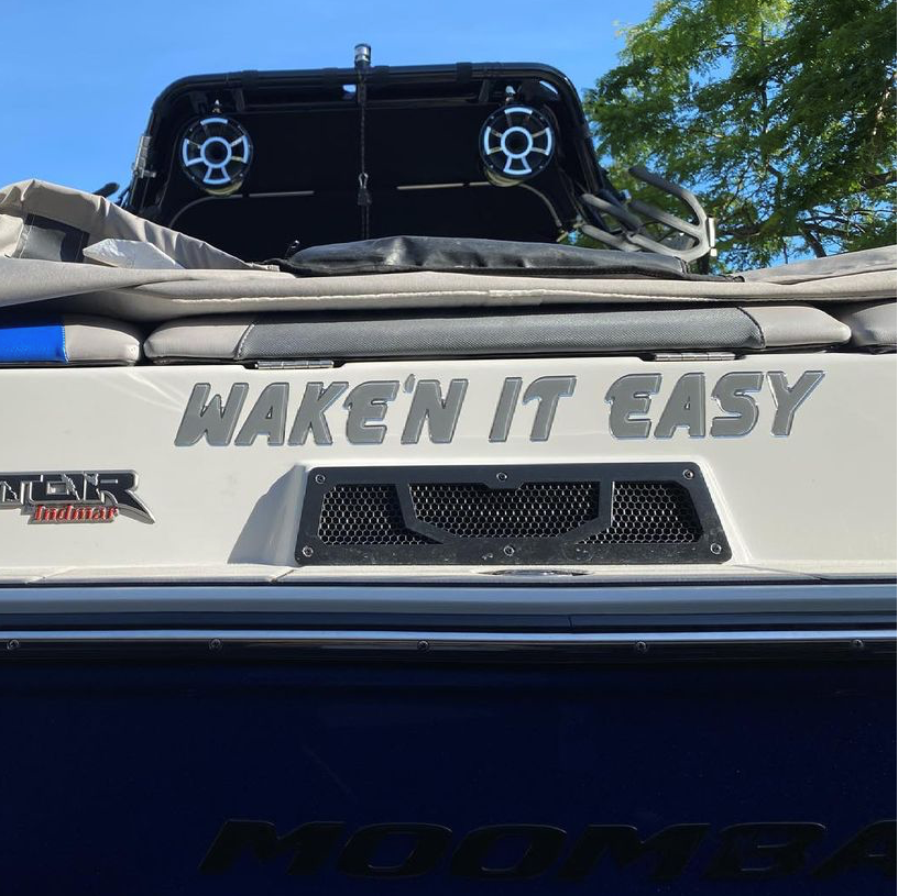 Moomba Domed Boat Name