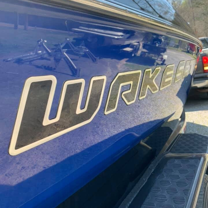 2014-2016 Malibu Wakesetter Domed Boat Decal