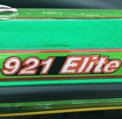 Phoenix Boats Model Number Domed Boat Decal, Factory Decal Matched Colors