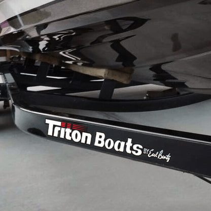 Triton Boats Domed Trailer Decal