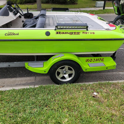 1996-2014 Ranger with Model Number Domed Boat Decal