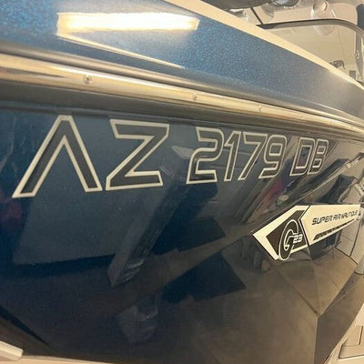 Nautique Paragon Boat Registration by Domed Numbers