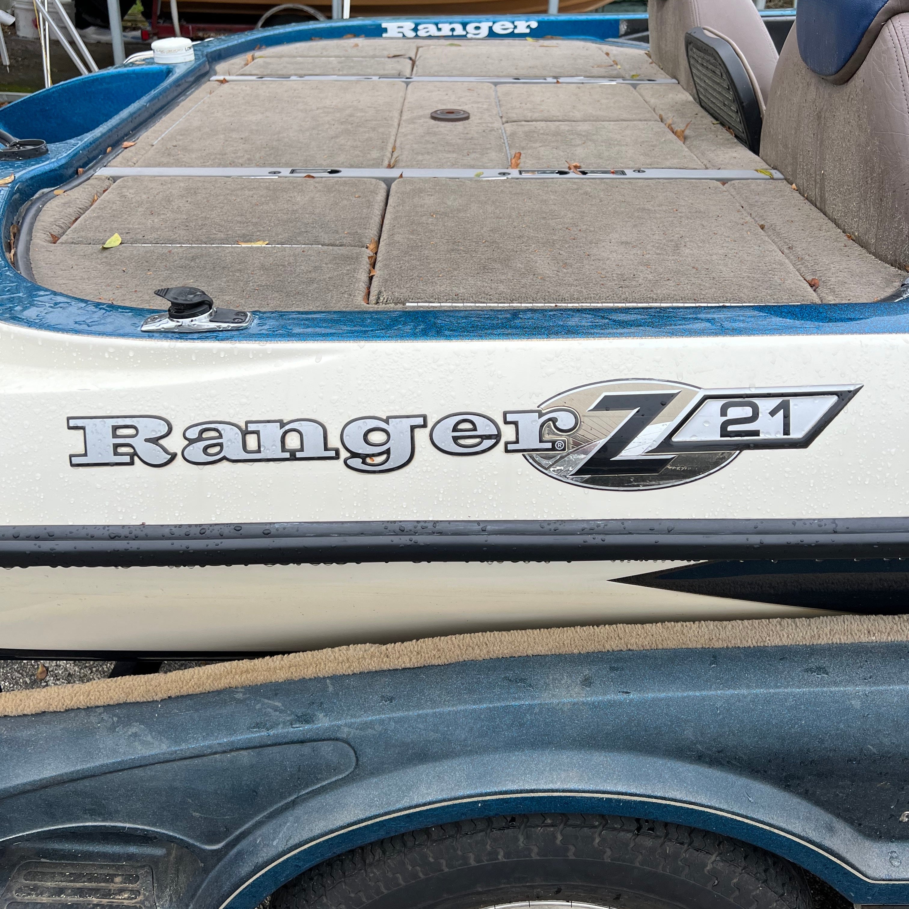 2005-2008 Ranger Z Series Domed Boat Decal