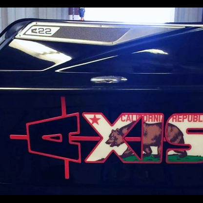 2015-2019 Axis Domed Boat Decal, Create Your Own!