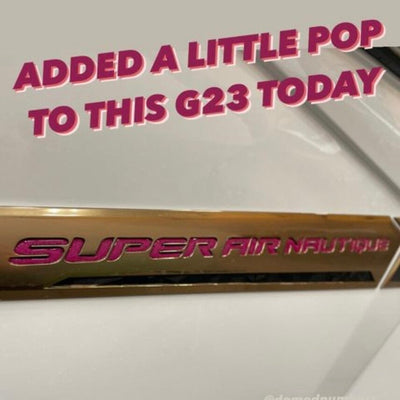 2021-2024 Nautique Super Air Domed Designator Inlay