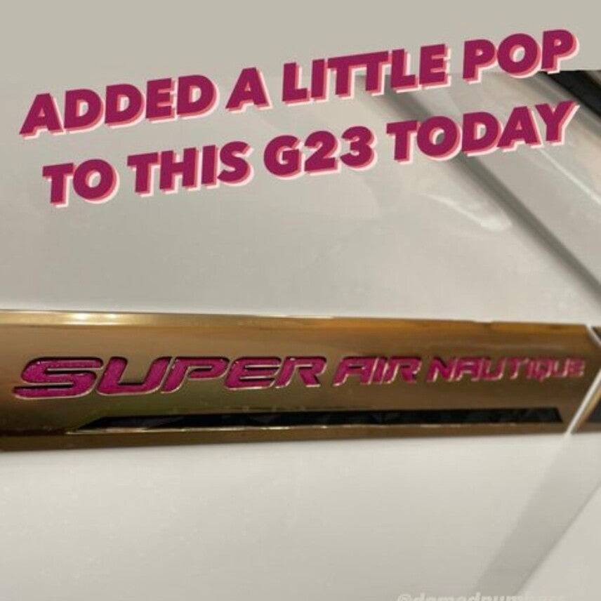 2021-2024 Nautique Super Air Domed Designator Inlay