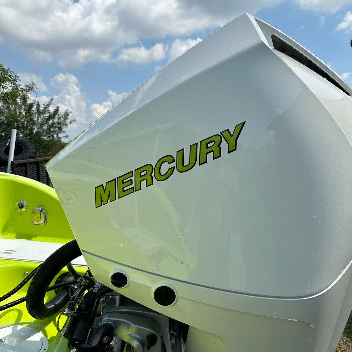 Mercury Domed Motor Decal