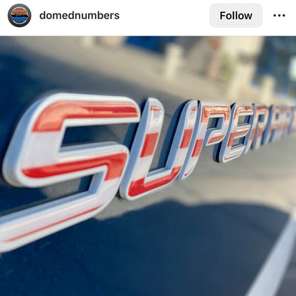 2012-2024 Nautique Super Air Domed Decal Overlay