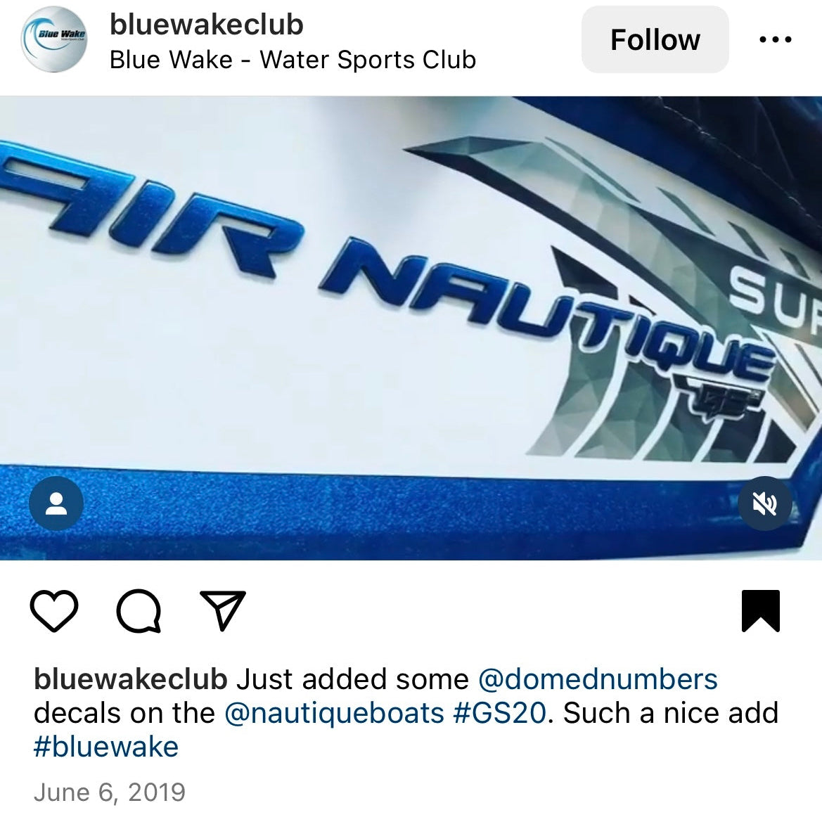 2012-2024 Nautique Super Air Domed Decal Overlay