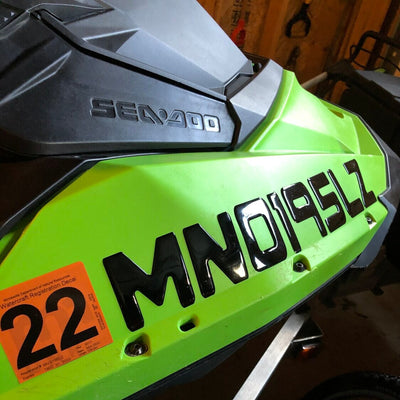 Sea Doo Spark Domed Registration