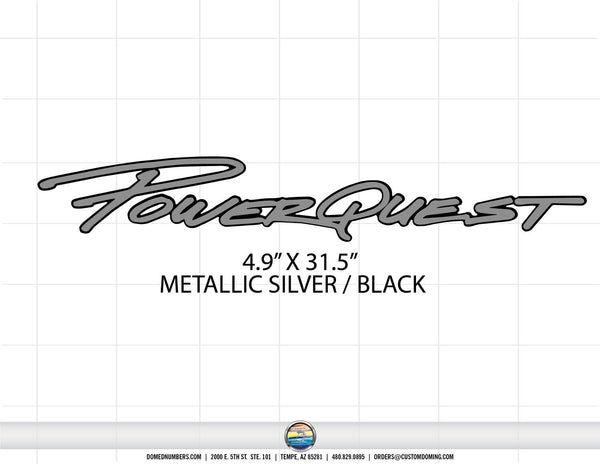 PowerQuest Domed Boat Decal