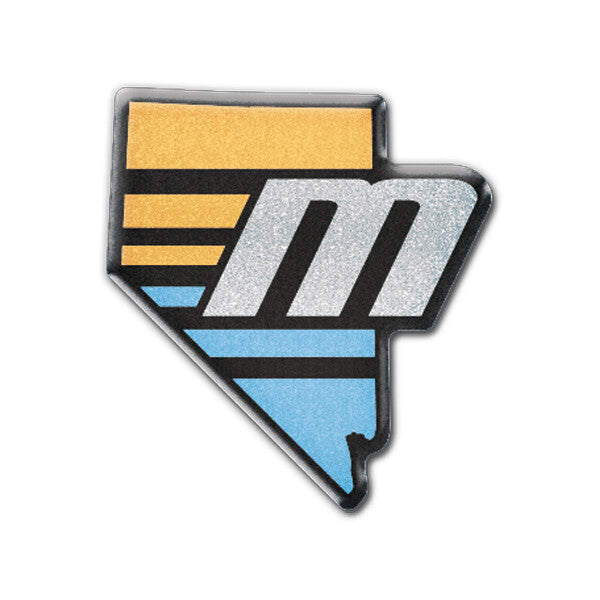 Malibu with Your State Domed Accessory Decal